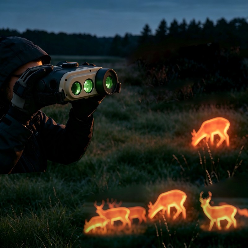 Tragbare Wärme- und Fusionsgeräte zur Tierbeobachtung