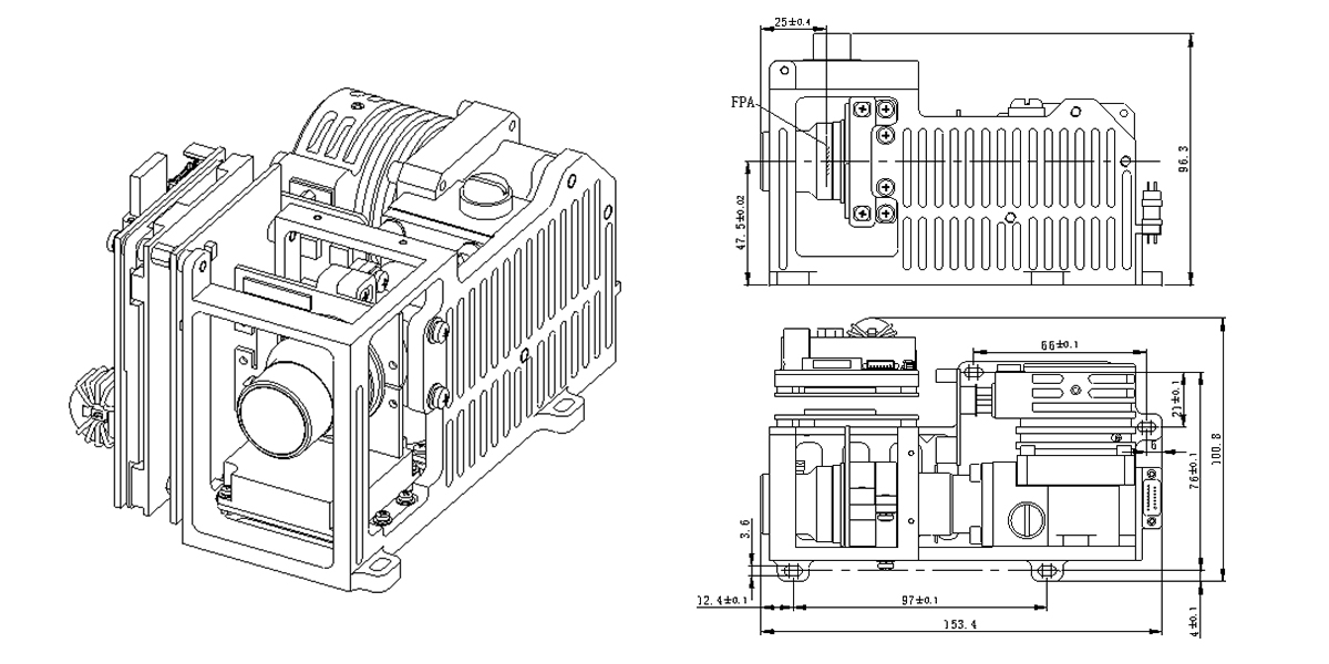 HP-CTC12 gekühlter Infrarotkern