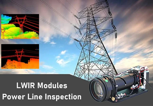 LWIR-Module zur Stromleitungsinspektion