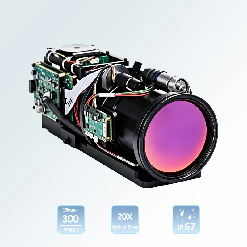 MWIR-Module mit 15&ndash;300&nbsp;mm kontinuierlichem Zoom