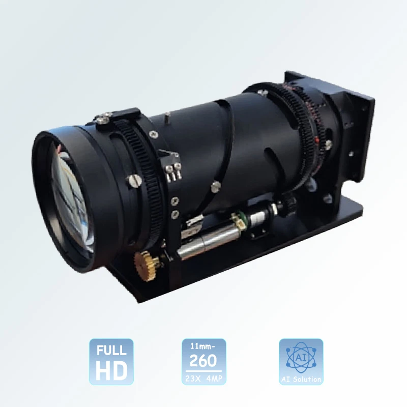 4MP 11&ndash;260 mm kontinuierliches Zoom-Modul f&uuml;r sichtbares Licht