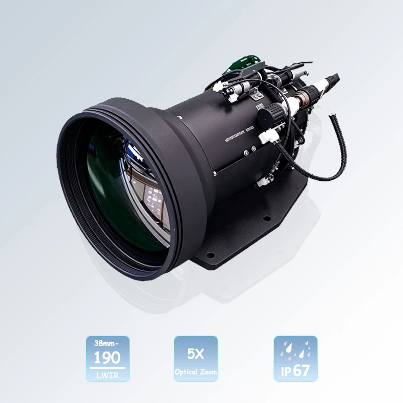 Hope-Wish 38&ndash;190&nbsp;mm optische LWIR-Module mit kontinuierlichem Zoom